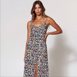 Red Carter Mika Dress Floral Maxi